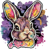 Radiant Rabbit - konstverket