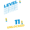 Gamer Gaming Level 11 Unlocked