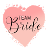Team Bride-Herz! Personalisierbar
