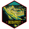 Nocturnal illustration Historic Budapest