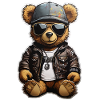 Teddybär Rapper Ganster