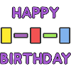 HAPPY BIRTHDAY. JOYEUX ANNIVERSAIRE. ANNIVERSAIRE.