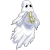 Ghost Halloween Banana