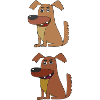 Chiens doubles