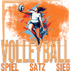 Spiel - Satz - Sieg - Volleyball