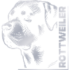 ROTTWEILER drawing head silver