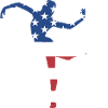 Danseur Us Flag Dancing