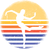 Dancer Retro Sunset Dancing