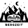 Bergzeit Camper und Sternenhimmel