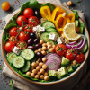 Delicious Mediterranean Salad