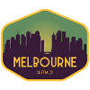 Melbourne Skyline Sunset