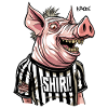 Drôle Arbitre Cochon Le Shiri