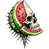 Melon Skull // Skull Watermelon FS0040