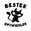 cooles bester Entwickler Design