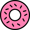 pink donut