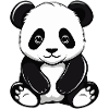 Niedlicher Panda für Kinder