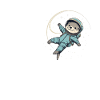 Otter Space Funny Otter Astronaut