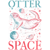 Loutre Espace Drôle Loutre Astronaute