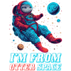 Otter Space Funny Otter Astronaut