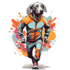 Weimaraner Aesthetic Streetwear Jogging