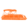 Pontonboot Kapitän Bootsfahrt Abenteuerspaß