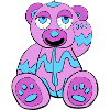 Pink bear