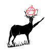 Un cerf