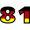 81 Number Germany Jersey