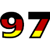 97 Numéro Allemagne Jersey