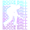 Bocce Player Retro