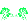 BH St Patricks Day Kleeblatt Bra Bikini