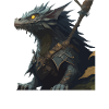 Dragon Warrior Illustration