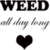 Désherbe toute la journée Heart