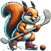 Feldhockey Eichhörnchen Nüsse Tierliebe