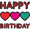 HAPPY BIRTHDAY. ANNIVERSARY.