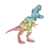 TREX Bunt Geometrisch