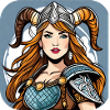 Proud Viking Germanin Shieldmaiden