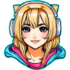 Jolie fille d’anime