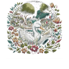 Enten-lesebuch – Vollmond-seelandschaft