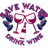 Drink Wine save Water