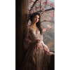 Japanese Princess Portait Renaissance Design