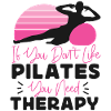 Pilates Instructor Teacher Retro