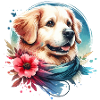 Süßer Golden Retriever
