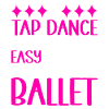 Claquettes Danseuse de claquettes