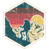 Sunset Summit Climber Hex Badge