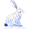Kintsugi Osterhase Ostara Hase