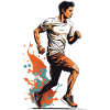 Streetwear Jogging Design Aesthetic Fitness