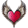 Heart Wings Winged Heart