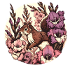 Gladiolus Squirrel