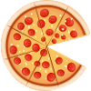 Pizza Papa Pizza tranche